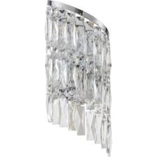Wall lamp STILFORT 2176/09/02W SApparo, 2x40W, E14, 200x200x430 mm, chromium color