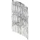 Wall lamp STILFORT 2176/09/02W SApparo, 2x40W, E14, 200x200x430 mm, chromium color