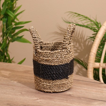 Wicker basket 15x15x25 cm