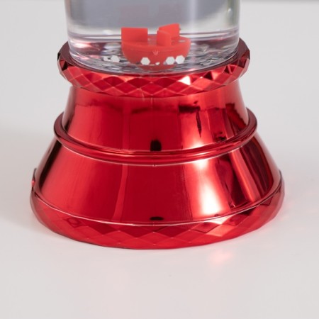 Lava LABE "Heart" LED 3HAAA, USB red 6.5x6.5x23.7cm-6