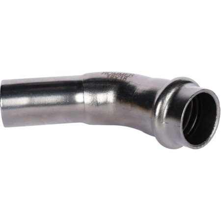 The single-range square Rommer RSS-0004-000018, VPR-NPR, D = 18 mm, 45 °, press, stainless steel. steel-3