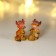 Souvenir Polystone "Boby Karamel with Gold" MIX 4x2.3x2.1 cm