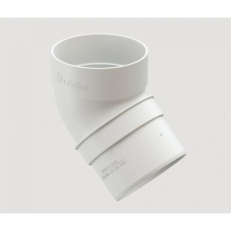 Knee Döcke Standard, White, 80mm * 45 V.