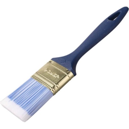 Brush flat bison 4-01013-075, artificial bristles, plastic pen, 75mm-2