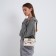 Bag Women's Messoriner, white color 18.5*13*8 cm