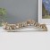 Souvenir Polystone Rhinestone "Caravan of Seven Elephants" 9x32.5x3.5 cm