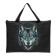 A4 notebook folder, lightning from above, flat, textile, colorio "wolf"