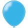 Latex ball 12 ", pastel, color light blue, set of 50 pcs.