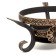 Saj stand forged "Silk Road" 25 cm