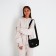 Bag Cross-Bodi with a zipper, black color