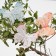A butterfly for decor and floristry, on a clothespin, plastic, mix, 1 pc., 7.5 x 7 x 1 cm