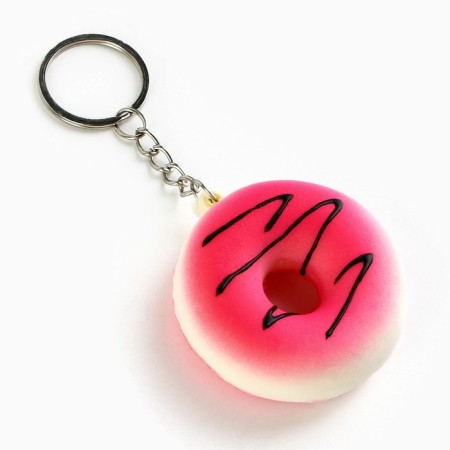 Брелок для ключей мялка «Пончик», 5 см-2