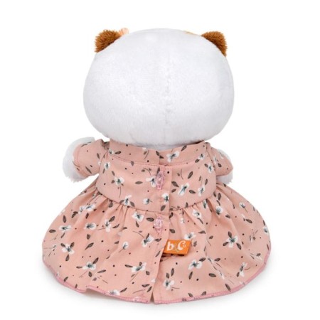 Soft toy "Lee Baby in a delicate pink dress with a bow", 20 cm-2
