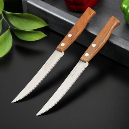Set of kitchen knives for meat Tramontina TradeCional, 2 pcs, blade 12.7 cm