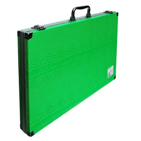 A set for drawing in a wooden box, covered with PVC, large-8