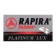 Replaceable blades Classic Rapira "Platina Lux", 20 pcs 5 blades
