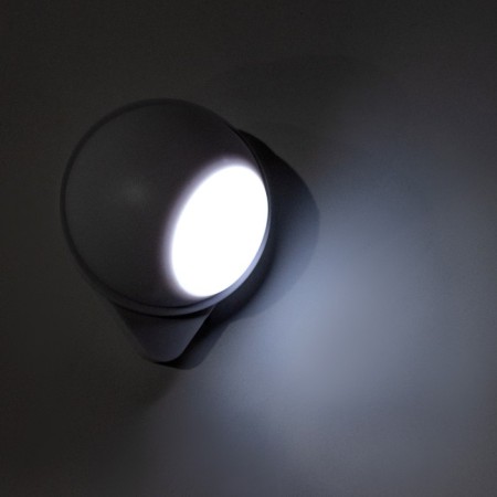Lamp-light, 3 pcs, 50 lm, COB, 3 AAA, magnet, adhesive base, with a remote control, 7.5 x 9.2 cm-5