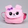 Children's fur bag "Bear", 15x13x3 cm