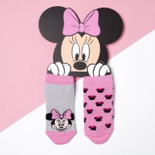 Set of socks Minnie Mouse, 2 pairs, 12-14 cm