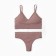 Female set (top, thongs), brown color, size 42-46