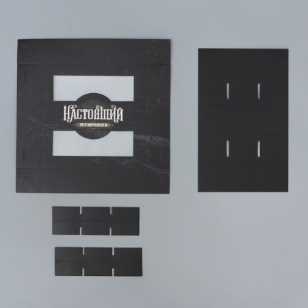 Box for sweets, confectionery packaging, 9 cells, “real”, 14.7 x 14.7 x 3.5 cm-4
