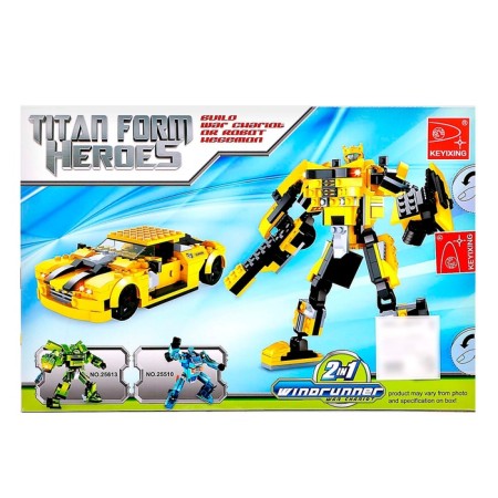 Designer "Transformer Autobot", 2 in 1, 244 details-5
