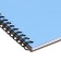 Album for drawing A4 30 sheets, on spirals, Erichkrause, "Pastel Bloom" Plastic cover of blue