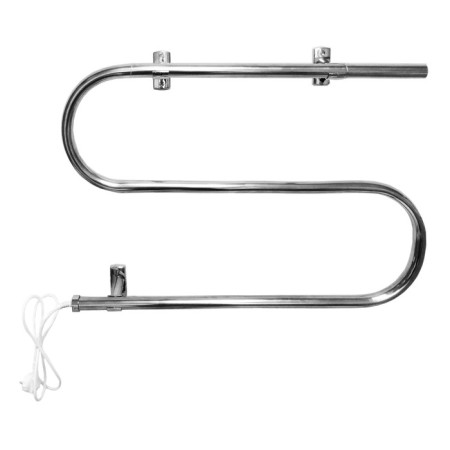 Electric towel Domoterm 112, S-shaped, 420 x 700 mm, left