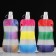 Water flask, 450 ml, Rainbow, 26 x 12 cm, mix