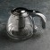 Glass teapot "Steel", 1 l, with a metal sieve