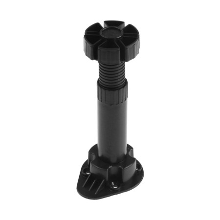 Support adjustable tundra, h = 120-150 mm, black, 1 pc.-1