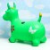 Toy - Children's "Cowing" rubber inflatable, 50x29cm, green