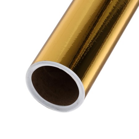 The film self -adhesive, metallized, gold, 0.45 x 3 m, 30 μm-2