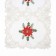 Ethel Poinsettia path with embroidery, 40 x 85 ± 5 cm, p/e