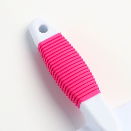 Pucumor "RIF" without drops with a rubber pen 7 x 14 cm, pink-white-3