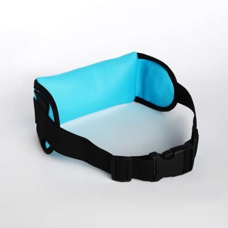 Board for racing with zipper, blue color-2