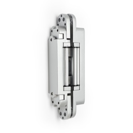 Loop of hidden Lockland installation, 25x150 mm, with 3D regulation, matte chromium color-1