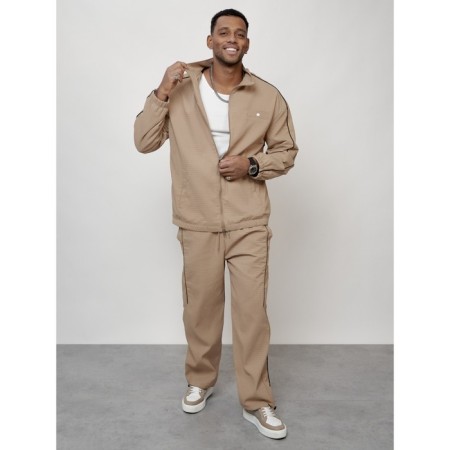Sports suit men's, size 54, beige color-11