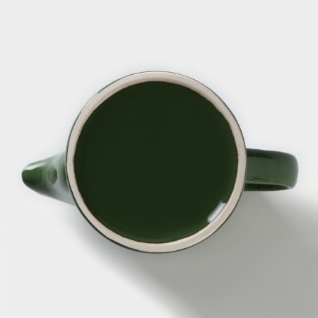 Porcelain teapot Punto Verde, 500 ml, h = 14.5 cm-6