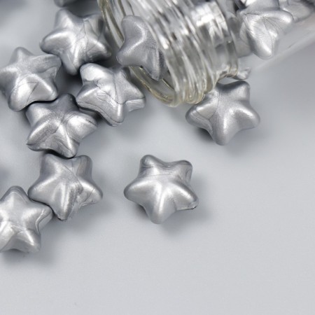 Surgut in granules in a jar of "stars" silver mother 16 g 7x3x3 cm-2