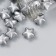 Surgut in granules in a jar of "stars" silver mother 16 g 7x3x3 cm