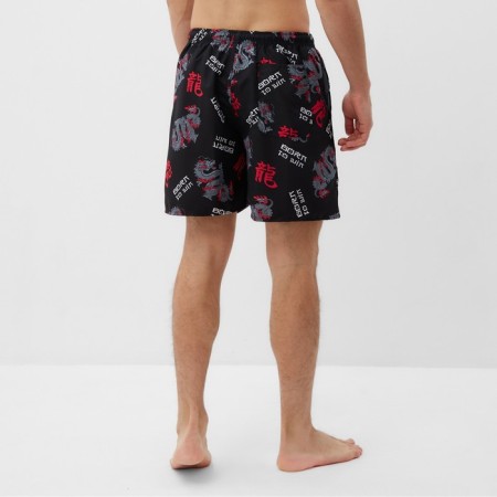 Male bathing cowards kaftan "Dragon", size 56-3