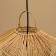 Ceiling Lamp from Rotan "Eddie" 1x120W, E27, 60x60x25 cm
