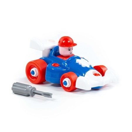Designer "Racing car", 22 elements, mix-2