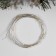 Garland "thread" 2 m Rosa, IP20, silver thread, 20 LED, glow of multi, USB
