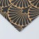 Scrapbooking paper bilateral "fan and multi -traffic gold" density 180 g 30.5x32cm