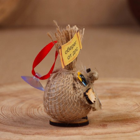 The amulet "Auto-domo from the traffic police", 8 cm-3