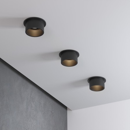 Building Light Elektrostandard, Moll, 68x68x51 mm, GU10, black color-1