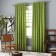 Set of curtains "Ibiza", size 140 x 270 cm - 2 pcs, picking - 2 pcs, green color
