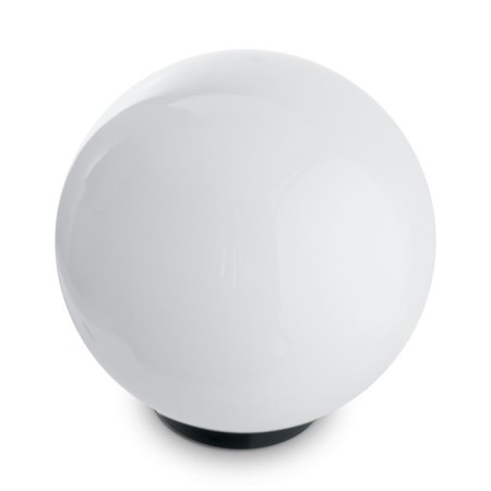 Sadovo-park lamp Feron, IP44, E27, 60 W, 250x250x270 mm, Milk/White color